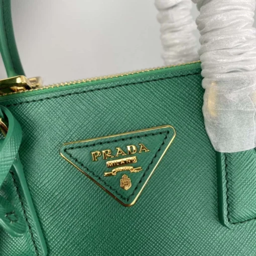 Replica Prada 1BA906 Prada Galleria Saffiano leather mini-bag Green 3