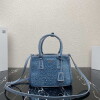 Replica Prada 1BA896 Prada Galleria Saffiano leather small bag Gold 9