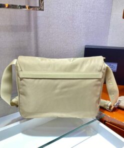 Replica Prada Medium Nylon Shoulder Bag 1BD671 Apricot 2