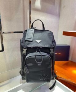 Replica Prada 2VZ135 Nylon Backpack In Black Bag