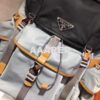 Replica Prada 1BA269 Saffiano Leather Prada Monochrome Bag Yellow 12