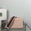 Replica Prada Leather bag with shoulder strap 1BH082 Apricot 9