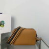 Replica Prada Leather bag with shoulder strap 1BH082 White 9