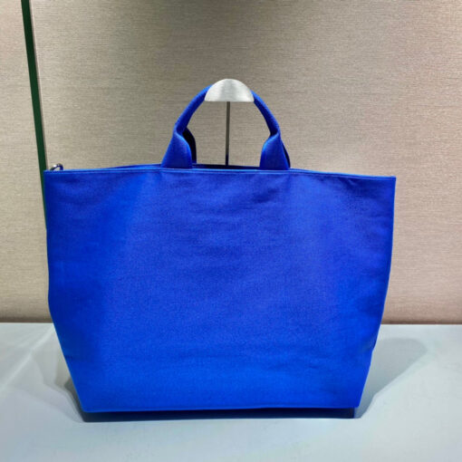 Replica Prada 1BG395 Drill tote Shoulder bag Blue 3