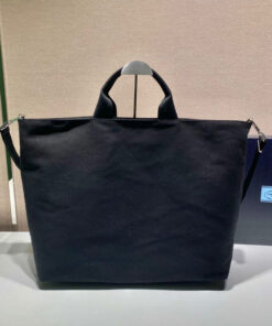 Replica Prada 1BG395 Drill tote Shoulder bag Black 2