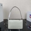 Replica Prada 1BC155 Saffiano leather mini bag Black 10