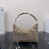 Replica Prada 1NE515 Satin mini-bag with artificial crystals Yellow 9