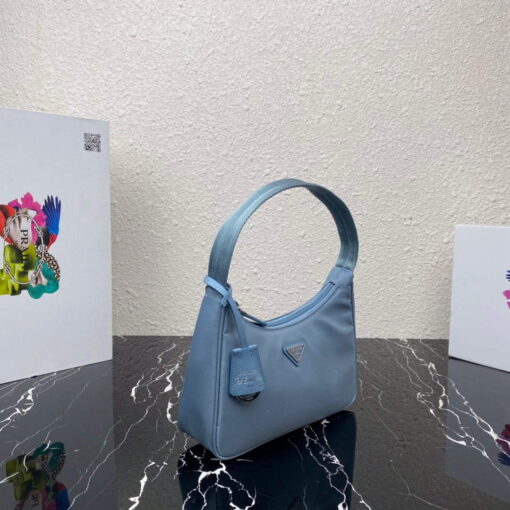 Replica Prada 1NE515 Re-Nylon Re-Edition 2000 mini-bag Blue 2