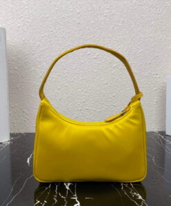 Replica Prada 1NE515 Re-Nylon Re-Edition 2000 mini-bag Yellow 2