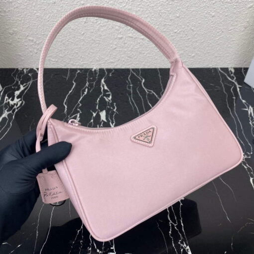 Replica Prada 1NE515 Re-Nylon Re-Edition 2000 mini-bag Light Pink 6