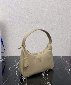 Replica Prada 1NE515 Re-Nylon Re-Edition 2000 mini-bag Apricot