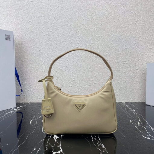 Replica Prada 1NE515 Re-Nylon Re-Edition 2000 mini-bag Apricot 3