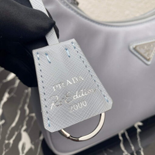 Replica Prada 1NE515 Re-Nylon Re-Edition 2000 mini-bag Light Blue 5