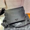 Replica Prada 2VD018 Shoulder Bag Men Black and Blue 10