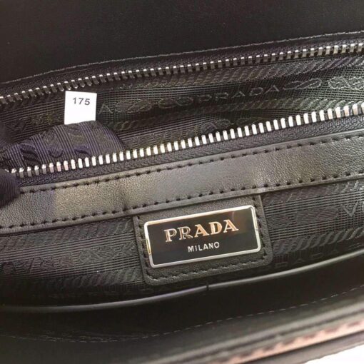 Replica Prada 2VD018 Shoulder Bag Men Black and Blue 8