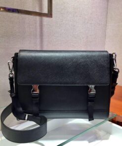 Replica Prada 2VD018 Shoulder Bag Men Black