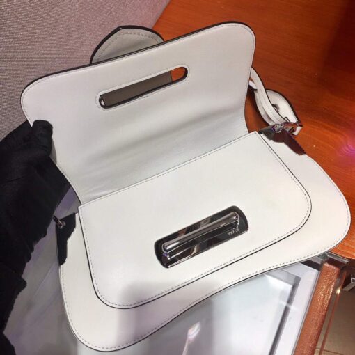 Replica Prada 1BD168 Handbags Prada Shoulder bag White 5