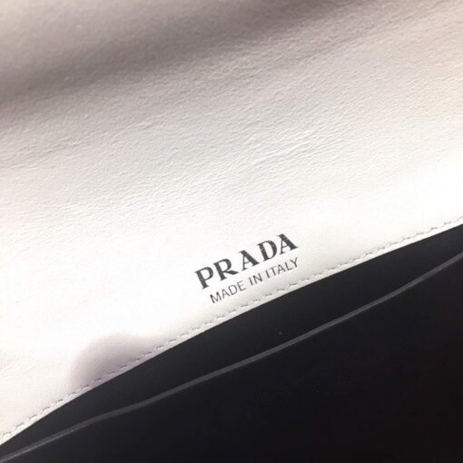 Replica Prada 1BD168 Handbags Prada Shoulder bag White 7