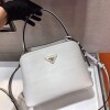 Replica Prada 1BA282 Medium Saffiano Leather Prada Matinee Bag Red 10