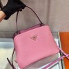 Replica Prada 1BA282 Medium Saffiano Leather Prada Matinee Bag Red 9