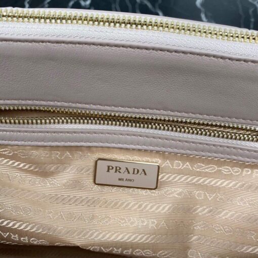 Replica Prada Small Prada Galleria Saffiano Leather bag 1BA863 Apricot 8