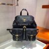 Replica Prada Saffiano Leather Briefcase Bag 2VE368 Black 9