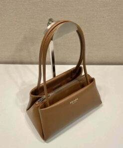 Replica Prada 1BA368 Leather mini-bag Bag Brown 2