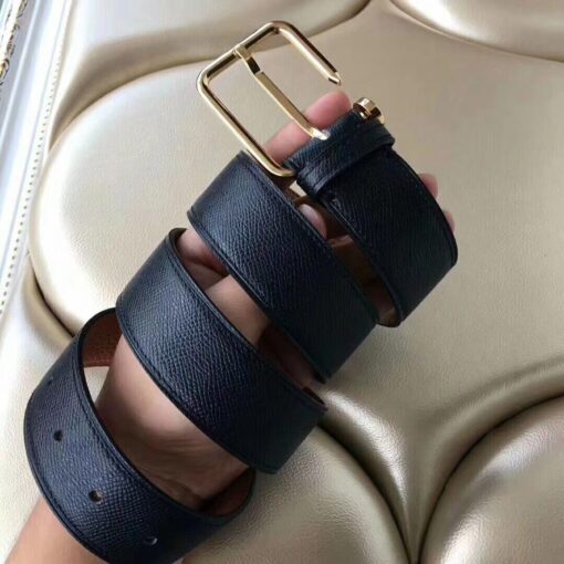 Replica Hermes Lennox 40 MM Belt In Black Epsom Leather 6