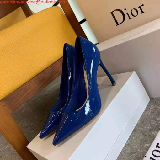 Replica Dior Women’s Pump Dior Designer Shoes 81175 Navy Blue