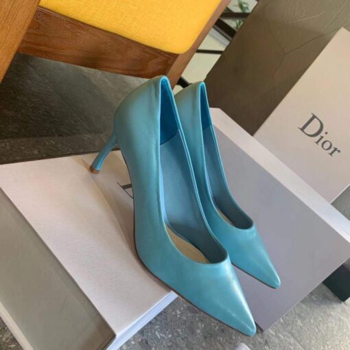 Replica Dior Women’s Pump Dior Designer Shoes 81175 Blue 7