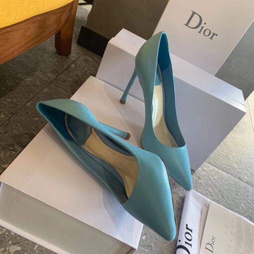 Replica Dior Women’s Pump Dior Designer Shoes 81175 Blue 8