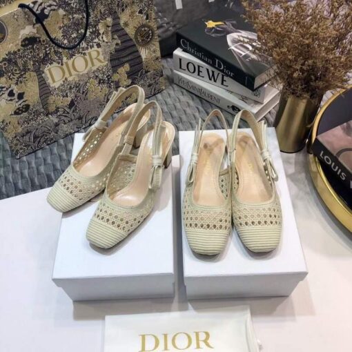 Replica Dior Pumps Designer Dior Sneakers Flats Shoes Women 81106 Off White 8