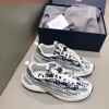 Replica Dior Men’s Women‘s D-CONNECT Sneaker Dior Printed Technical Fabric KCK302 Blue 9