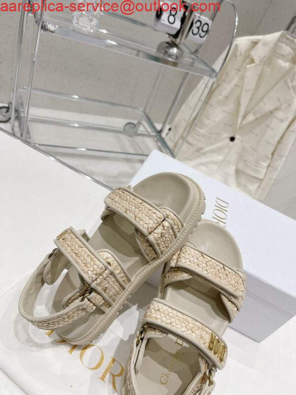 Replica Dior KCQ547LAB Dioract Sandal D55784 8