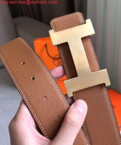 Replica Hermes Constance 2 Belt Buckle & Gold Epsom 42MM Strap