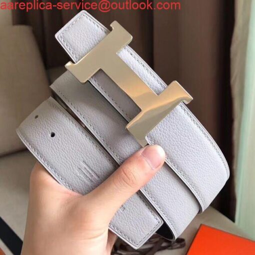 Replica Hermes Constance Belt Buckle & Perle Clemence 38 MM Strap