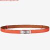 Replica Hermes H Au Carre Belt Buckle & Brown 32mm Strap 9