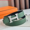 Replica Hermes Constance Belt Buckle & Black Clemence 38 MM Strap 8