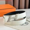 Replica Hermes H Speed Reversible Belt 32MM in Black Epsom Calfskin 8