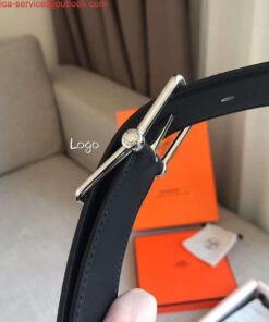 Replica Hermes Brown Saddle 38MM Reversible Belt 2