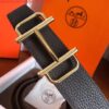 Replica Hermes Brown Saddle 38MM Reversible Belt 9