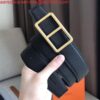 Replica Hermes Officier Belt Buckle & Navy 38MM Strap 8