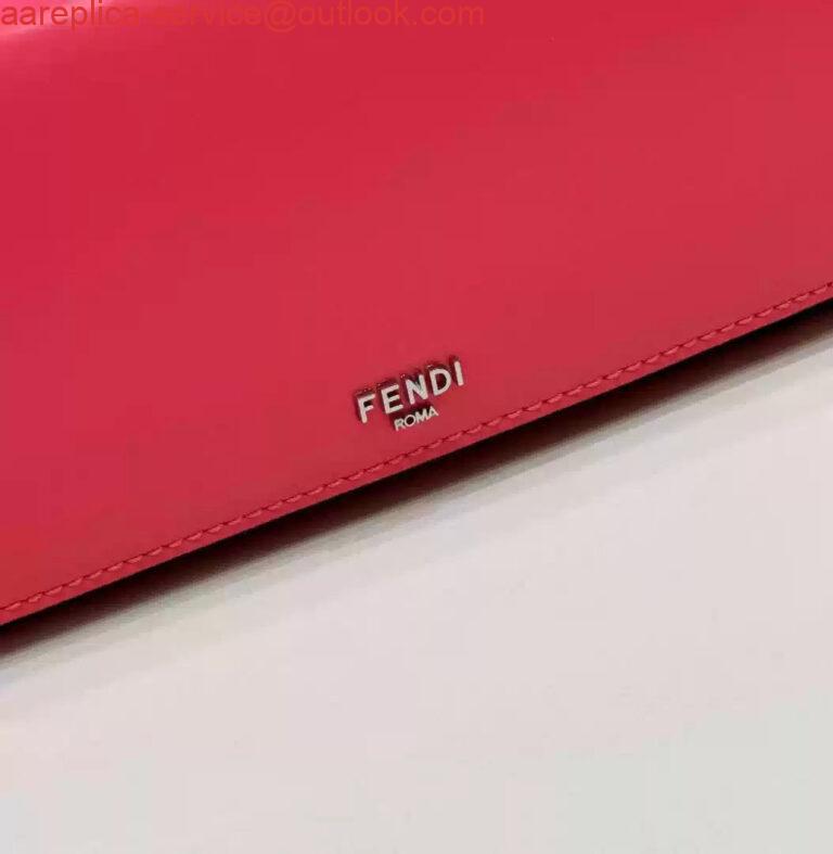 Replica Fendi 8BS072 Fendi First Sight Red leather mini bag 6