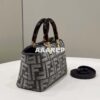 Replica Fendi 8BP129 First Small Green braided leather bag 80103 16