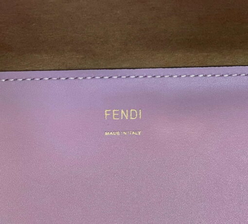 Replica Fendi 8BH386 Sunshine Medium Bag Purple leather shopper 8266S 6