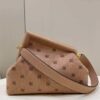 Replica Fendi 8BP127 Fendi First Medium Beige flannel bag with embroidery 10