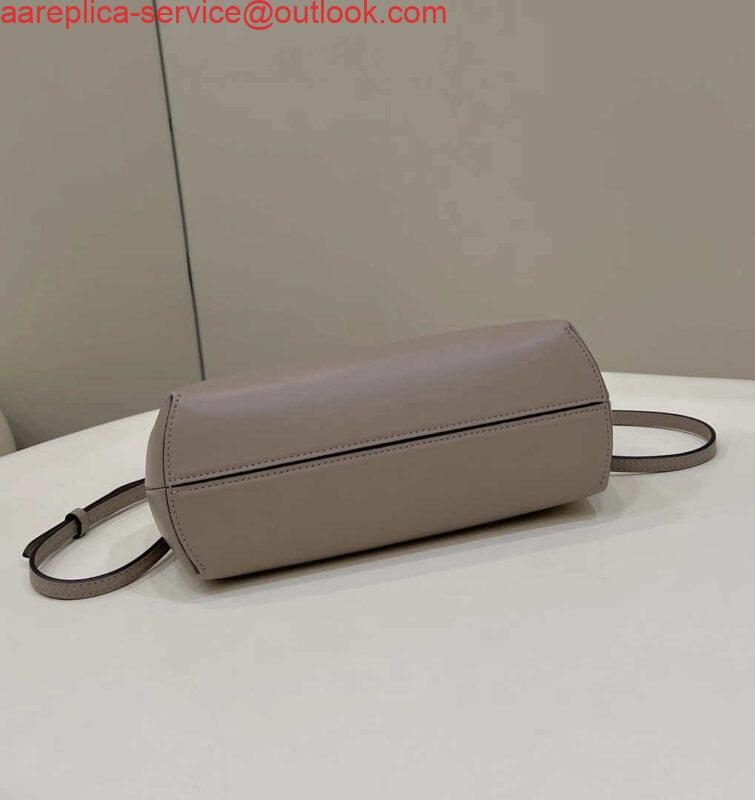 Replica Fendi 8BP129 First Small Fuchsia leather bag 80018M Gray 4