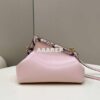 Replica Fendi 8BP129 First Small Nude and Light Purple braided leather bag 80103 10