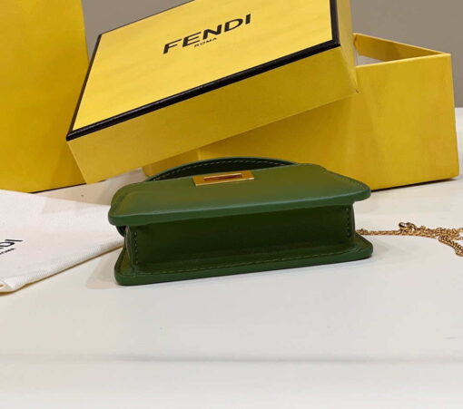 Replica Fendi 7AR993 FENDI PICO PEEKABOO Charm 8385 Green 3