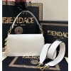 Replica Fendi 8BR600 Baguette Gray full grain leather bag 8393 10